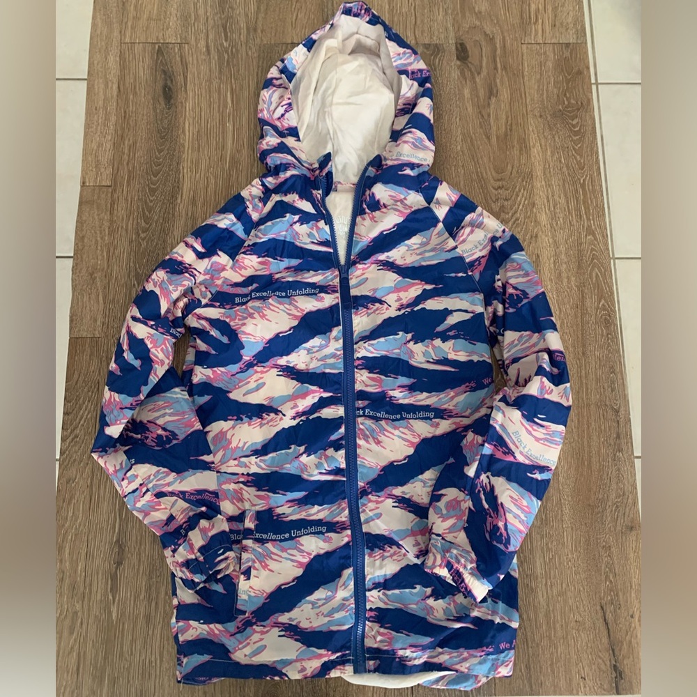 Target Kids Raincoat with Blue and Pink Design